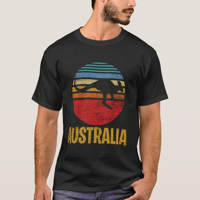 T-shirt Australie Kangaroo (Devant)