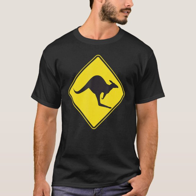 T-shirt Australie Kangaroo (Devant)