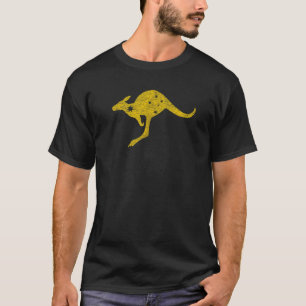 T-SHIRT AUSTRALIE KANGAROO AUSSIE ROO DRAPEAU ROUNDEL SPOR