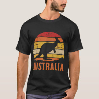 T-shirt Australie Kangaroo Vintage