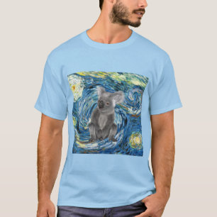 T-shirt Australie Koala dans la nuit étoilée
