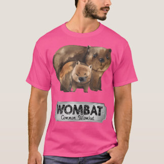 T-shirt Australie Marsupial Wombat Australie Faune