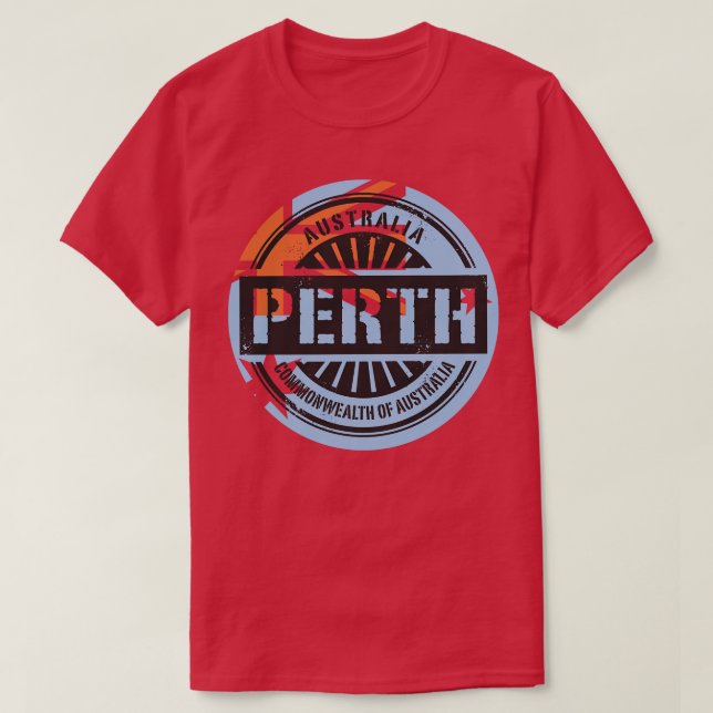 T-shirt Australie Perth (Design devant)