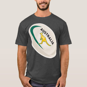 T-shirt Australie Rugby Wallabies Rugby Jersey Australie