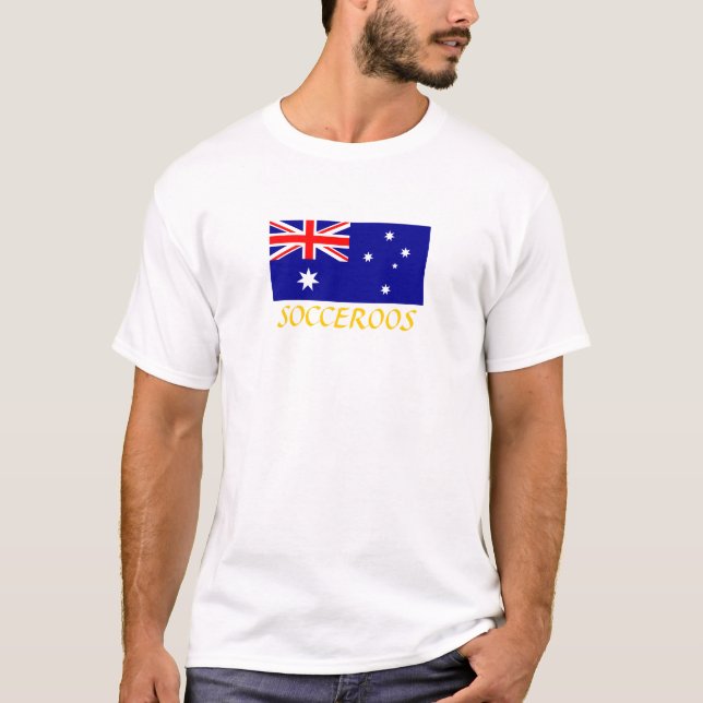 T-shirt Australie "SOCCEROOS" (Devant)