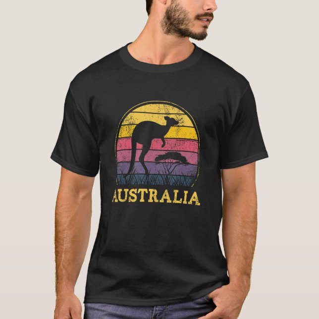 T-shirt Australie Strback Sydney Melbourne Koala Br (Devant)