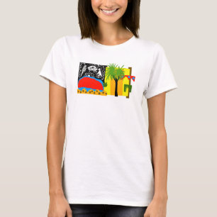 T-shirt Australie - ULURU - Outback - désert -