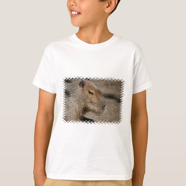 T-shirt australien de la jeunesse de Capybara (Devant)