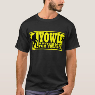 T-shirt AUSTRALIEN de YOWIE POUR SQUATCH - Bigfoot vers le
