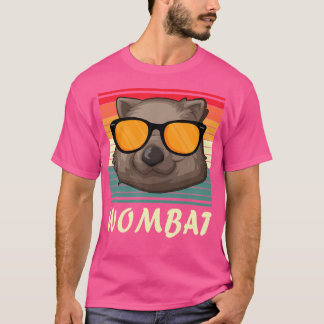 T-shirt Australienne Wombats mignonne Wombat Girl