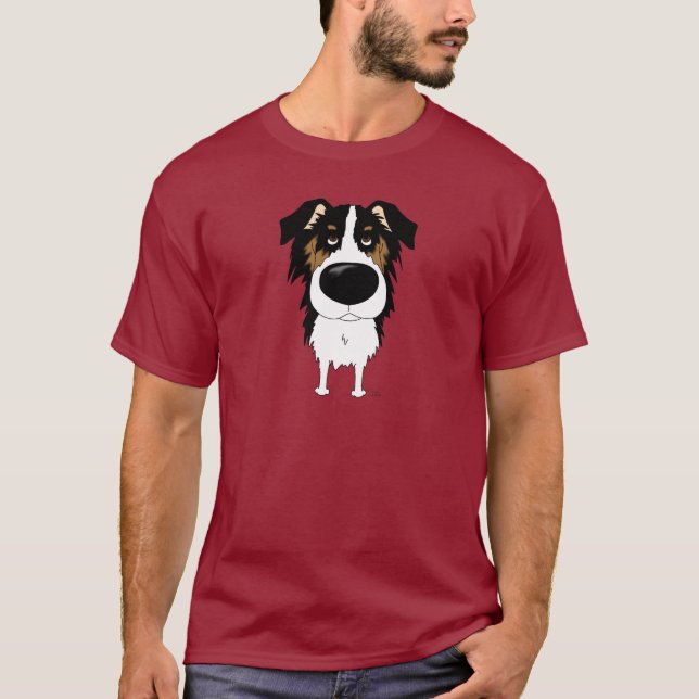 T-shirt Australiens - grand nez et bout (Devant)