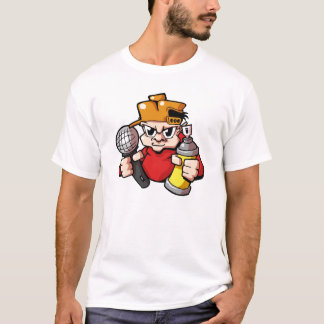 T-shirt Auteur de graffiti