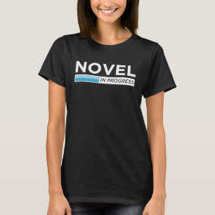 T-shirt Auteur de roman cool en cours Chargement des auteu
