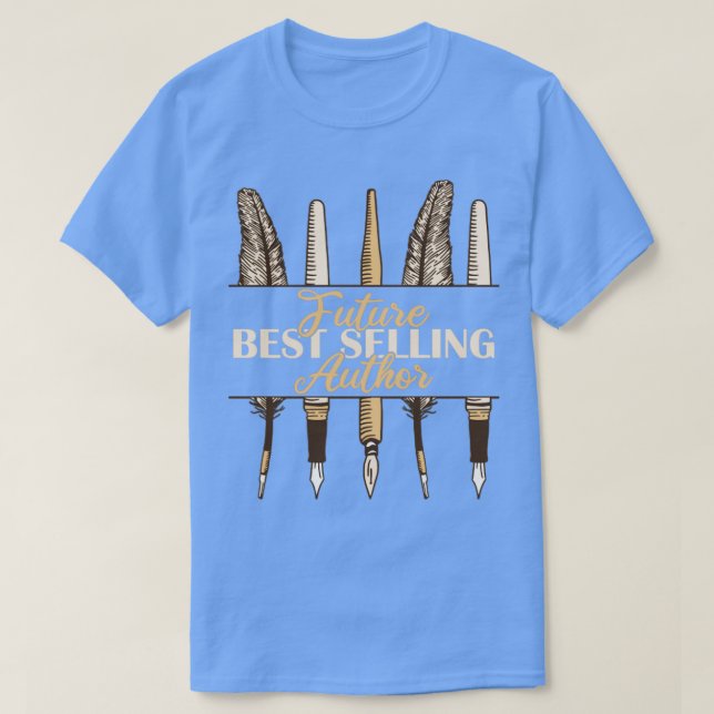 T-shirt Auteur de ventes futures (Design devant)