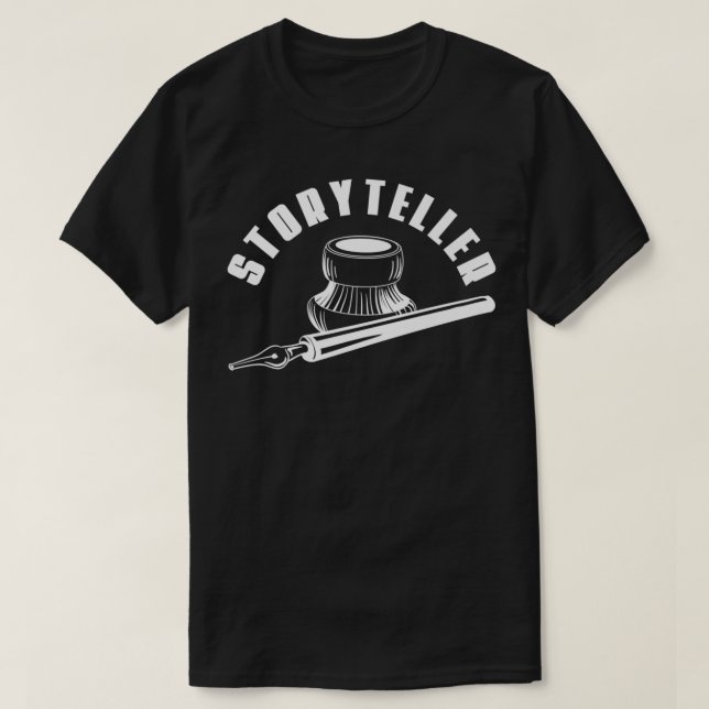 T-shirt Auteur du livre Littérature Éditeur Histoire (Design devant)