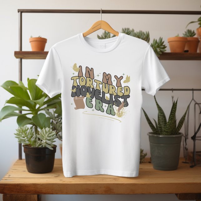 T-shirt Auteur écrivain poète romancier livre Lover Mens (Créateur téléchargé)