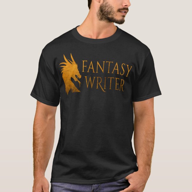 T-shirt Auteur Imaginaire Dragon (Devant)