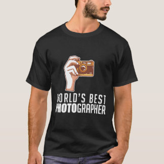T-shirt Auteur photographique du monde photographe