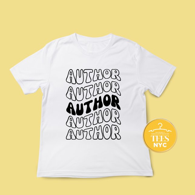 T-shirt Auteur Style Super Rétro (Créateur téléchargé)