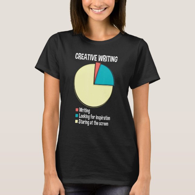 T-shirt Auteurs de livres romanciers Écriture créative (Devant)