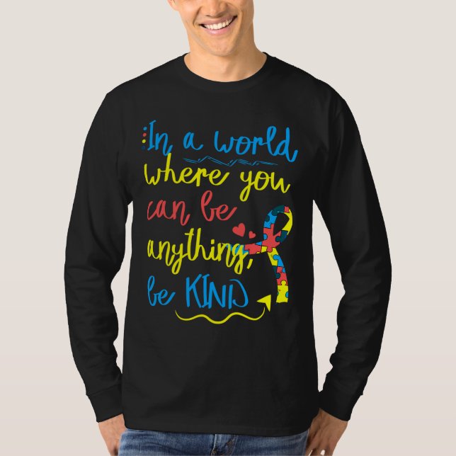 T-shirt Autism Awareness Autism Support Men Women  (Devant)
