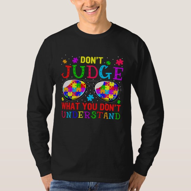 T-shirt Autism Awareness Autistic Kids Support Accept Awar (Devant)