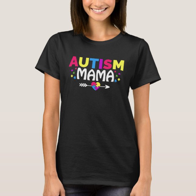 T-shirt Autism Awareness Month Family Matching Cute Autism (Devant)