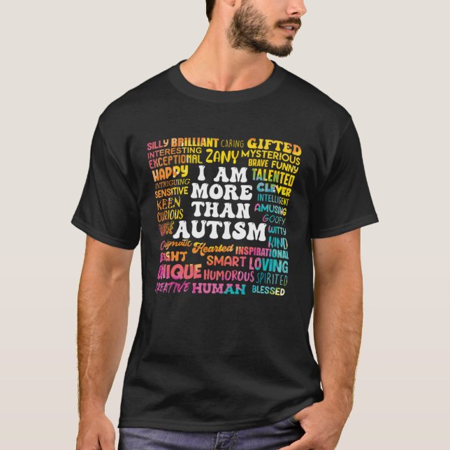 T-shirt Autism Awareness Solidarity and Neurodiversity  3 (Devant)