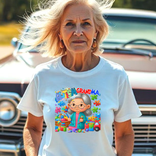 T-shirt Autism GrandMa - Jouets - Sensibilisation sur l'au