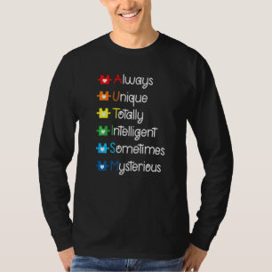 T-shirt Autism Maman Sensibilisation sur l'autisme Autisti