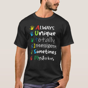 T-shirt Autism Mom Autism Awareness Autistic Boys Girls