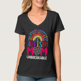 T-shirt Autism Mom Unbreakable 1
