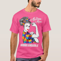 Autism Mom Unbreakable Sensibilisation sur l'autis