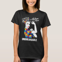 Autism Mom Unbreakable Sensibilisation sur l'autis