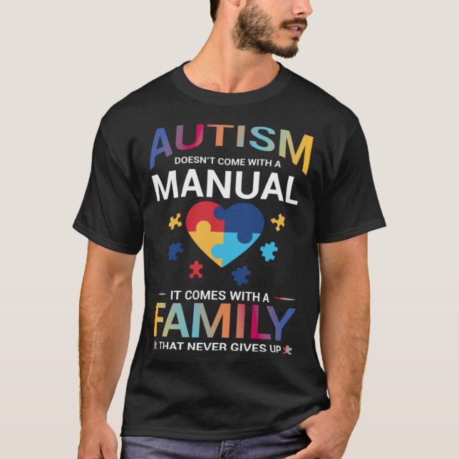 T-shirt Autism Month  Autism Apparel for Autism Month (Devant)