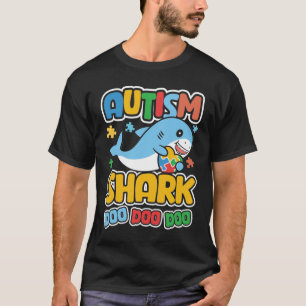 T-shirt Autism Shark - Journée de sensibilisation