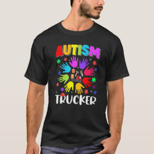 T-shirt Autism Trucker Puzzle Sensibilisation sur l'autism