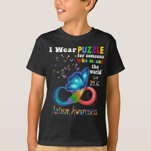 T-shirt autisme (Devant)