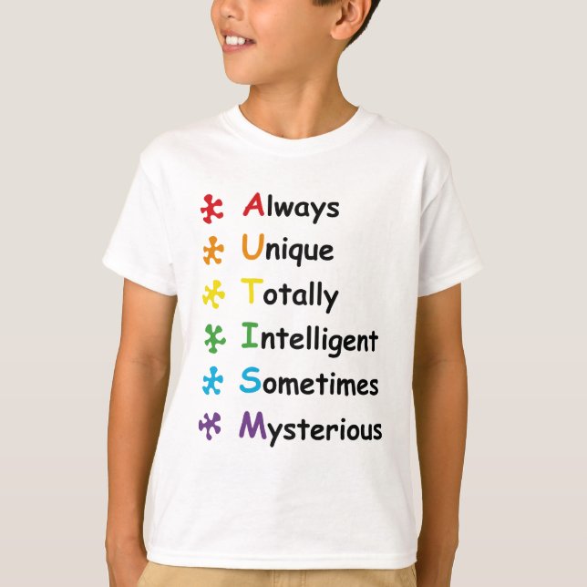 T-shirt Autisme (Devant)