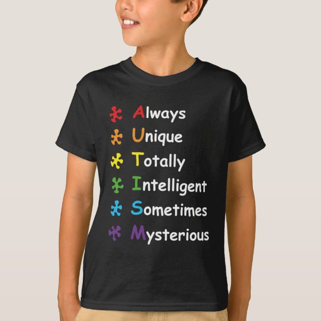 T-shirt Autisme (Devant)