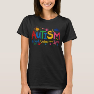 T-shirt Autisme Accepter Comprendre Aimer