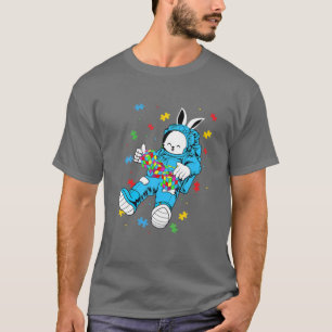 T-shirt Autisme Astronaut Costume Sensibilisation sur l'au