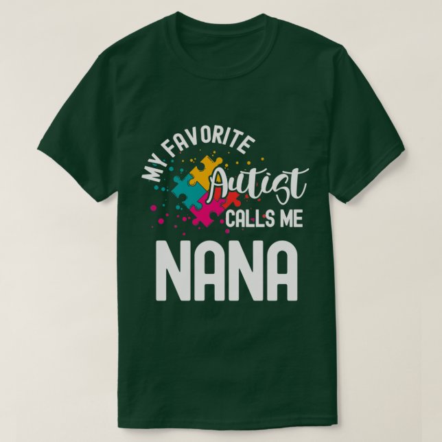 T-shirt Autisme autiste Sensibilisation sur l'autisme Jour (Design devant)