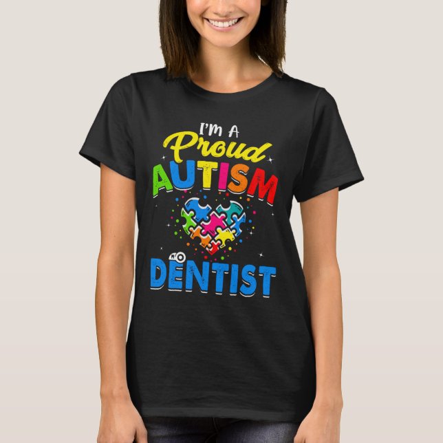 T-shirt Autisme Dentiste Sensibilisation sur l'autisme Acc (Devant)