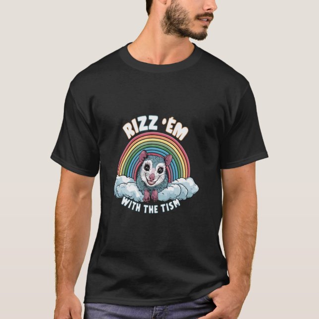 T-shirt Autisme drôle (Devant)