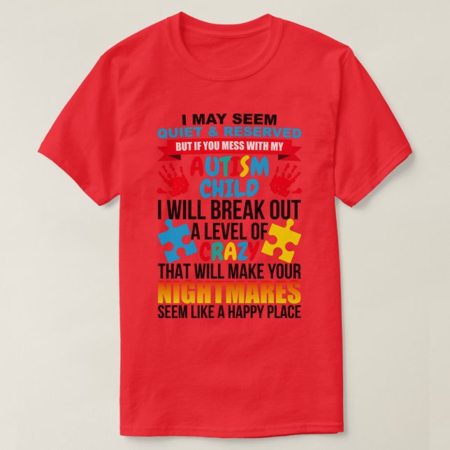 T-shirt Autisme enfant 1 (Design devant)