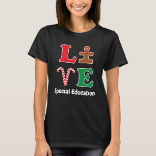 T-shirt Autisme Enseignant de l'enseignement spécial Amou