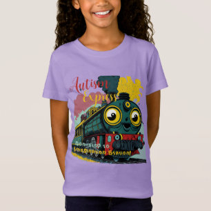 T-Shirt Autisme Express - Graphisme amusant