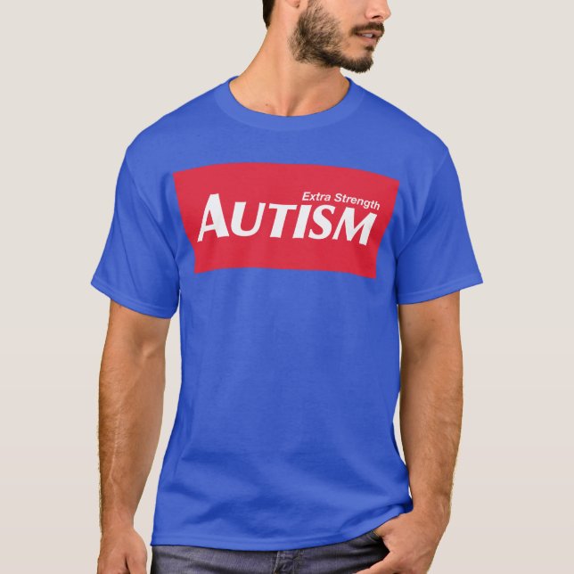 T-shirt Autisme Extra Fort (Devant)