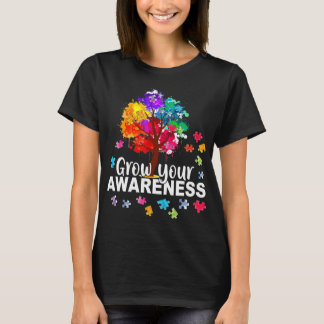 T-shirt Autisme-Femmes Hommes Développez Votre Sensibilisa
